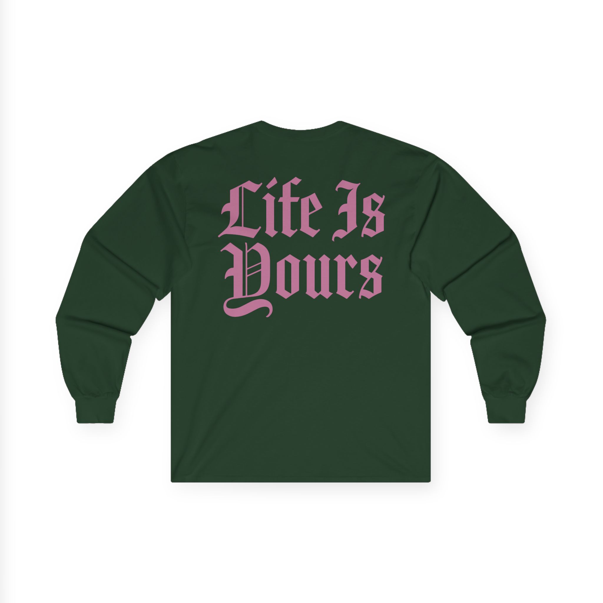 Foals Life is Yours Gothic Logo Unisex Ultra Cotton Long Sleeve Tee