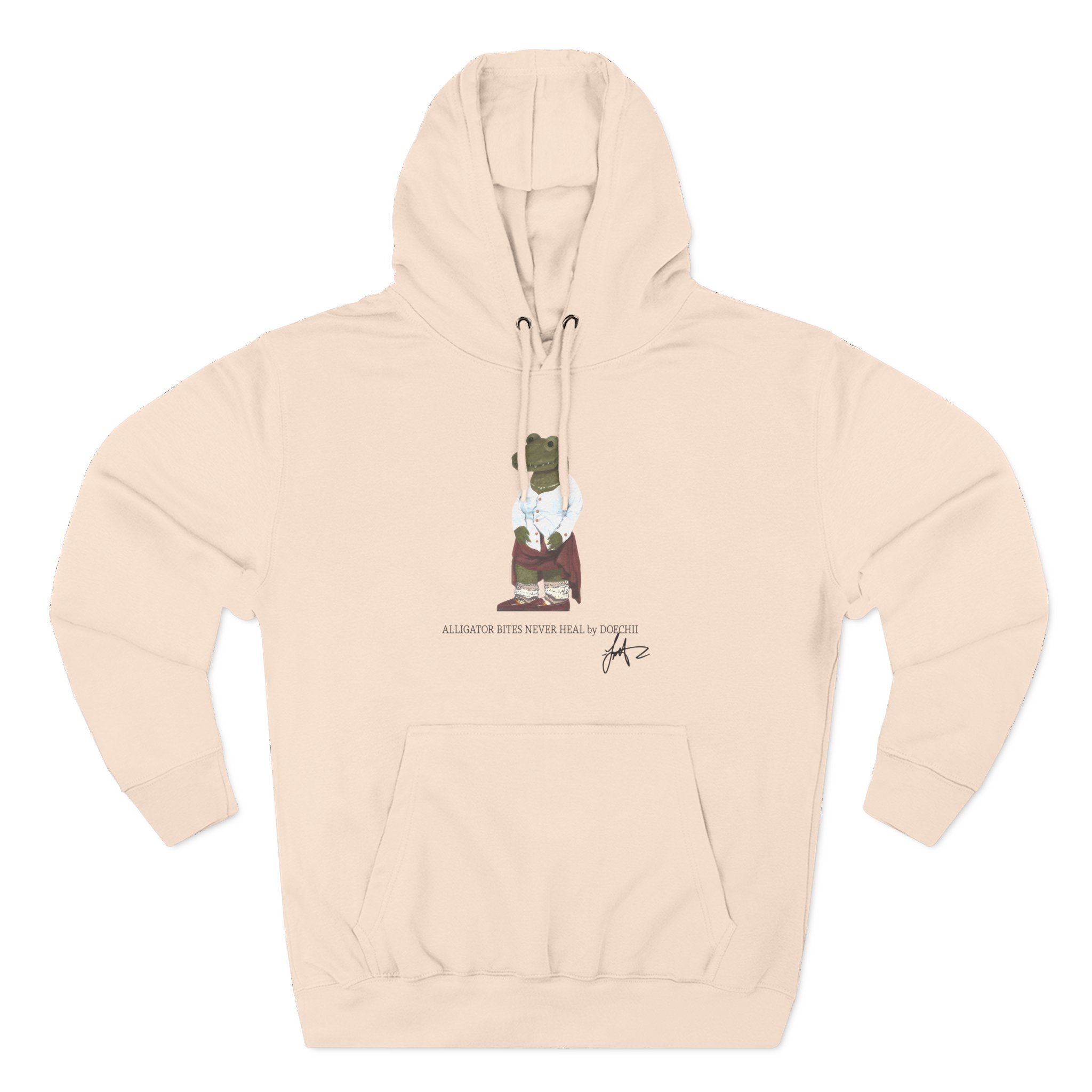 Doechii Alligator Three-Panel Fleece Hoodie