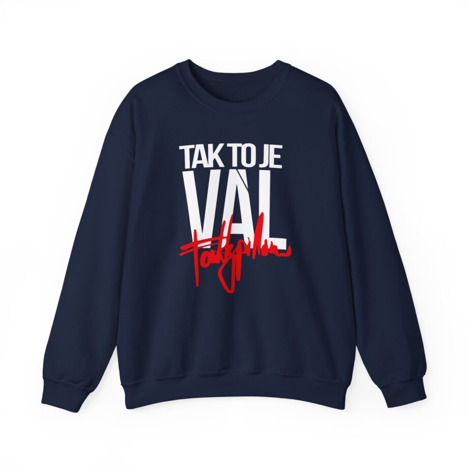 Fattypillow Tak to Je Val Unisex Heavy Blend™ Crewneck Sweatshirt