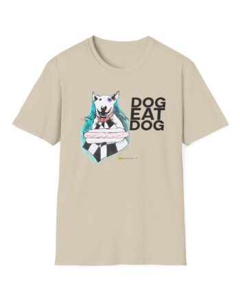 Dog Eat Dog Hotdog Unisex Softstyle T-Shirt