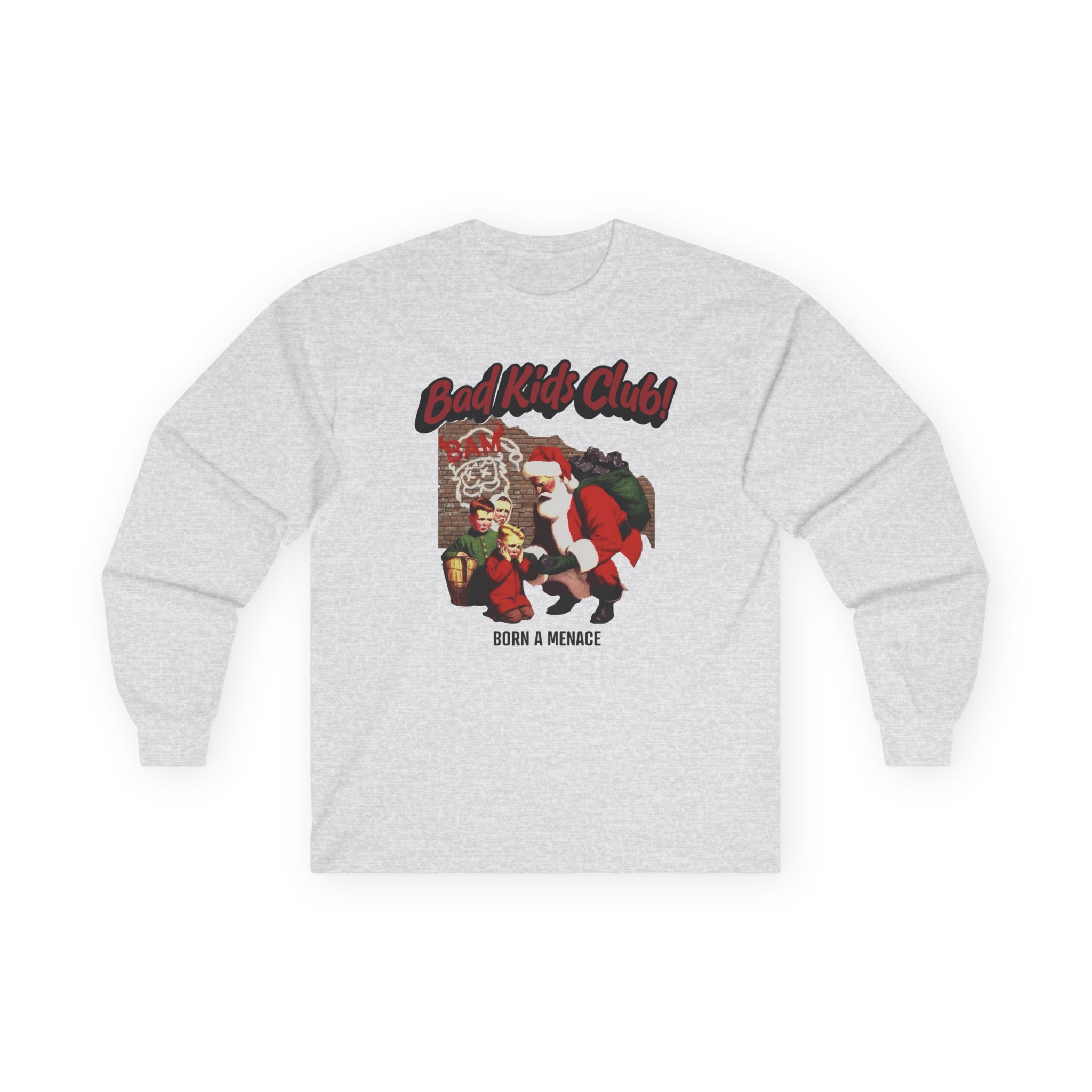 Kanel Joseph Bam Bad Kids Club Unisex Ultra Cotton Long Sleeve Tee