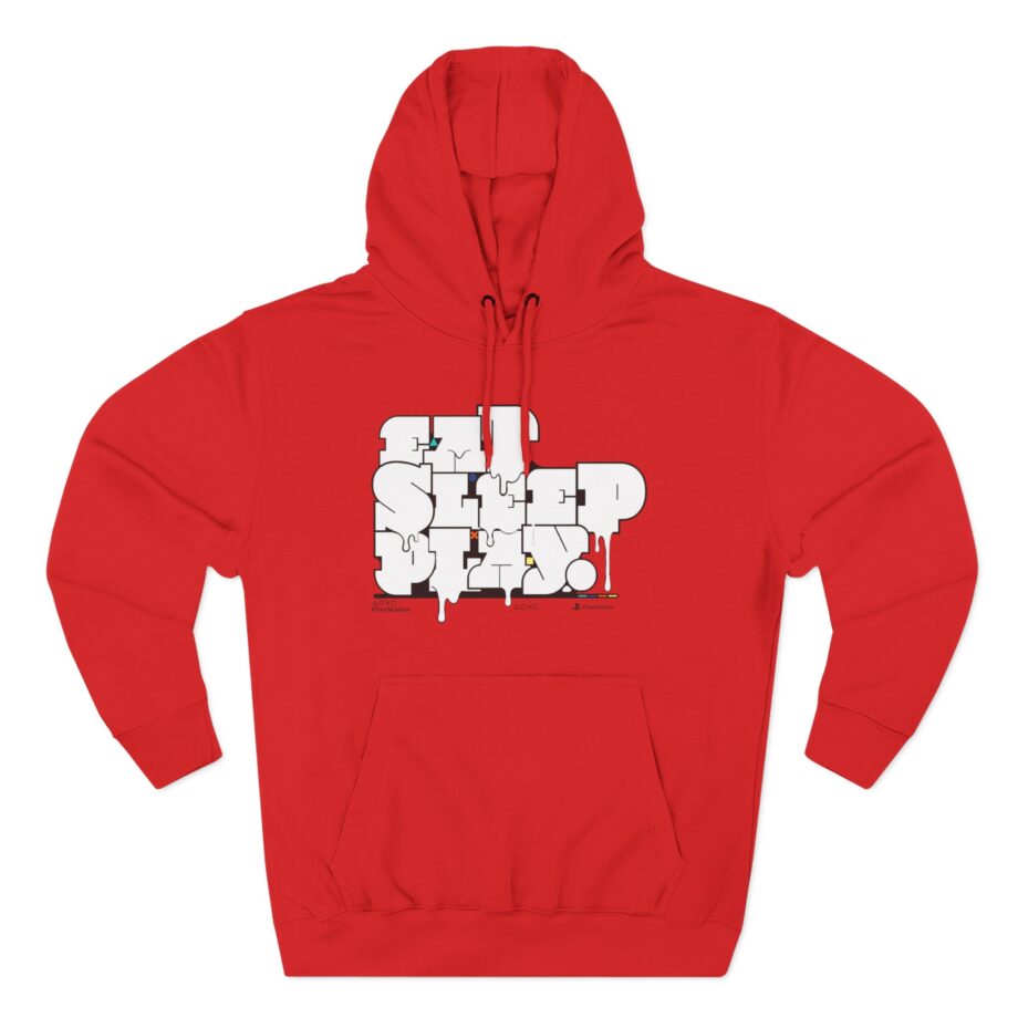 PlayStation Eat Sleep Play Three-Panel Fleece Hoodie