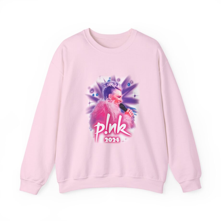 Pink Airbrushed 2024 Unisex Heavy Blend™ Crewneck Sweatshirt