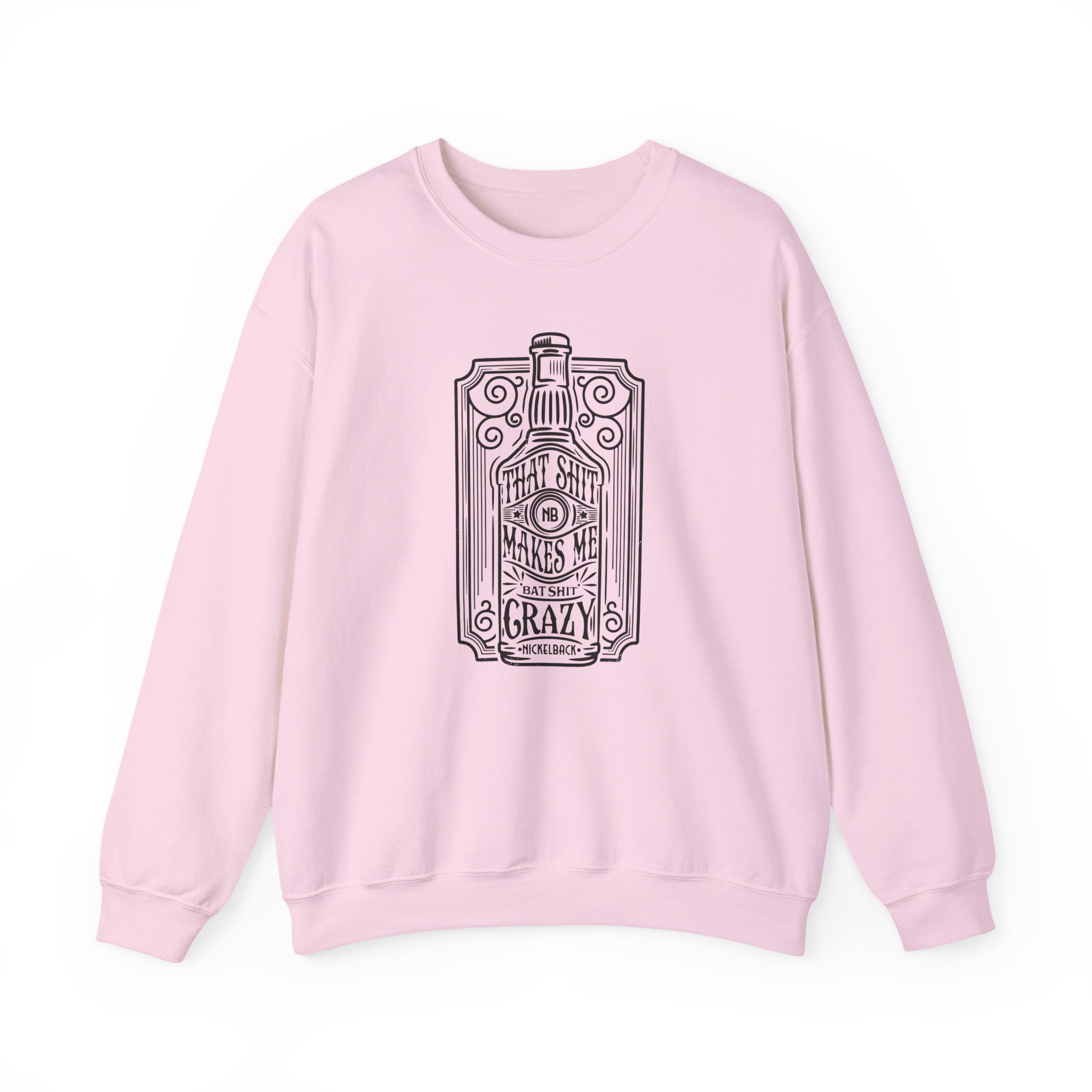Nickelback Batshit Crazy Unisex Heavy Blendâ„¢ Crewneck Sweatshirt