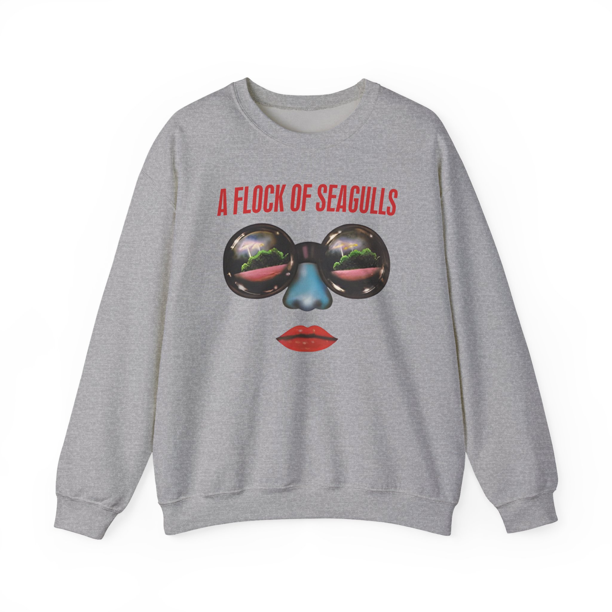 A Flock of Seagulls Us 1982 Tour Unisex Heavy Blendâ„¢ Crewneck Sweatshirt