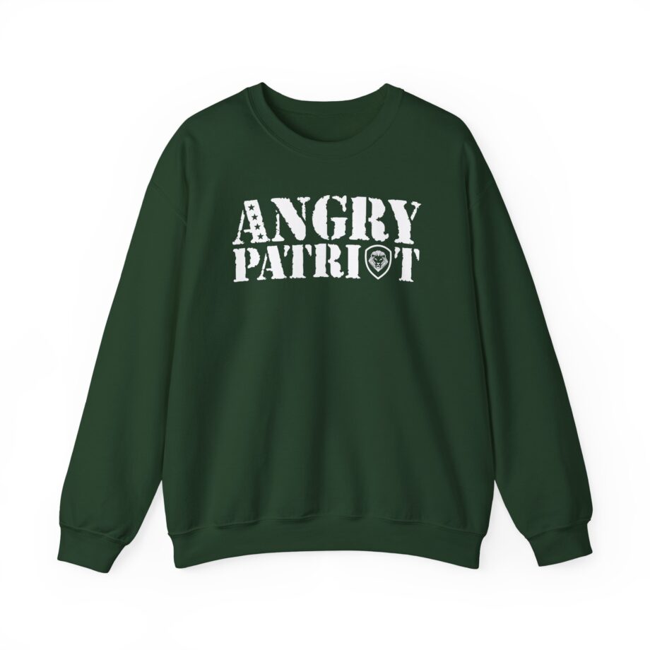 Valuetainment Angry Patriot Unisex Heavy Blend™ Crewneck Sweatshirt