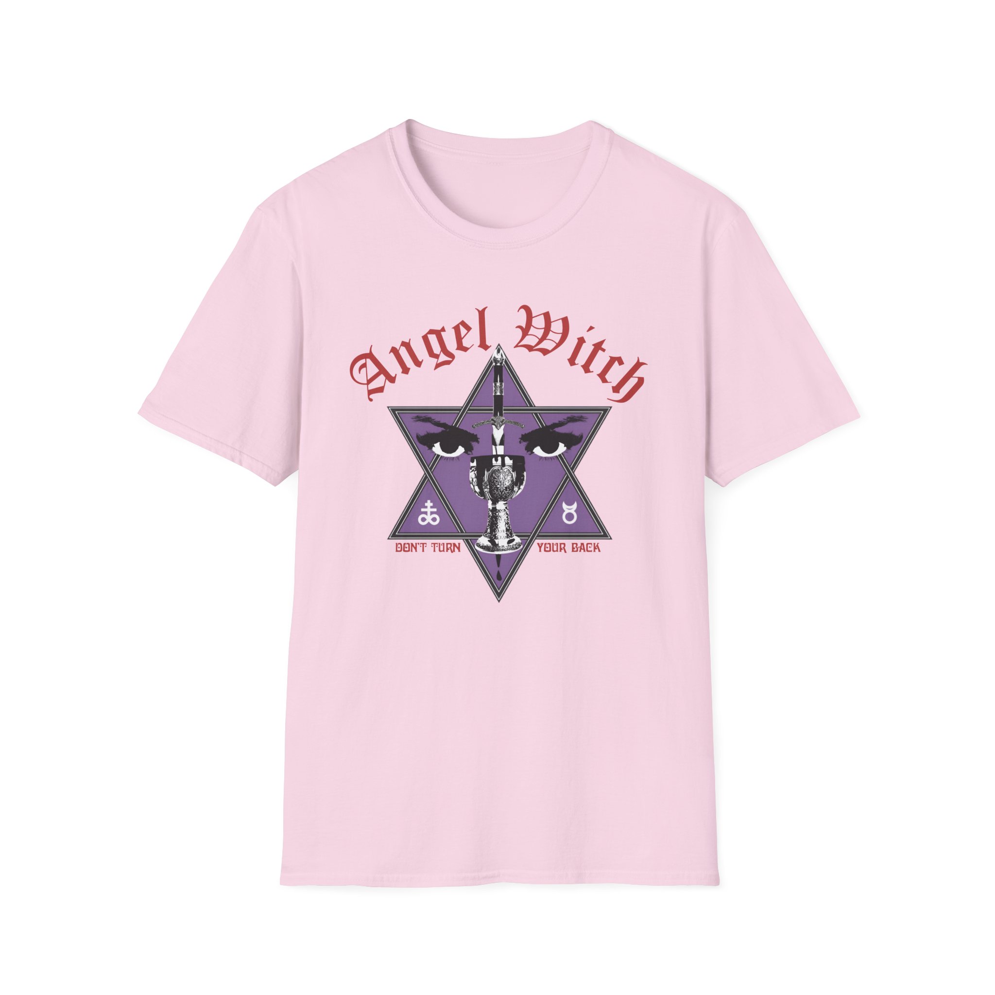 Angel Witch The Night Is Calling  Unisex Softstyle T-Shirt