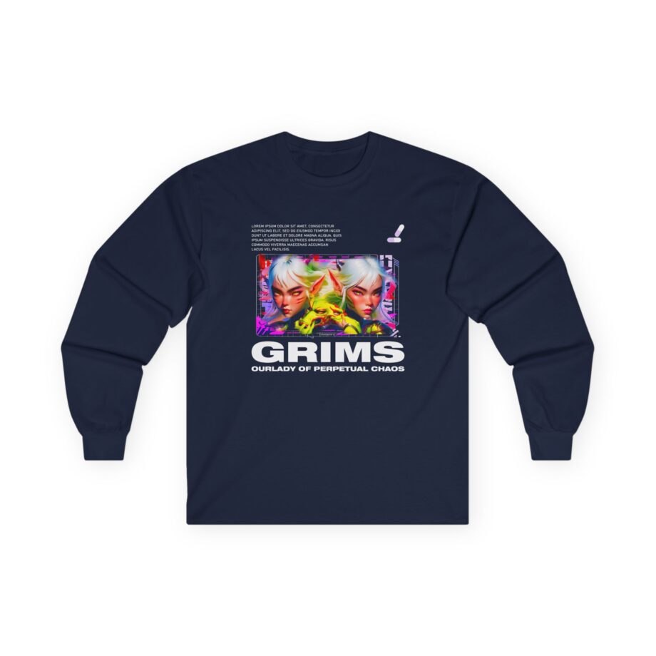 Grimes Our Lady of Perpetual Chaos Unisex Ultra Cotton Long Sleeve Tee