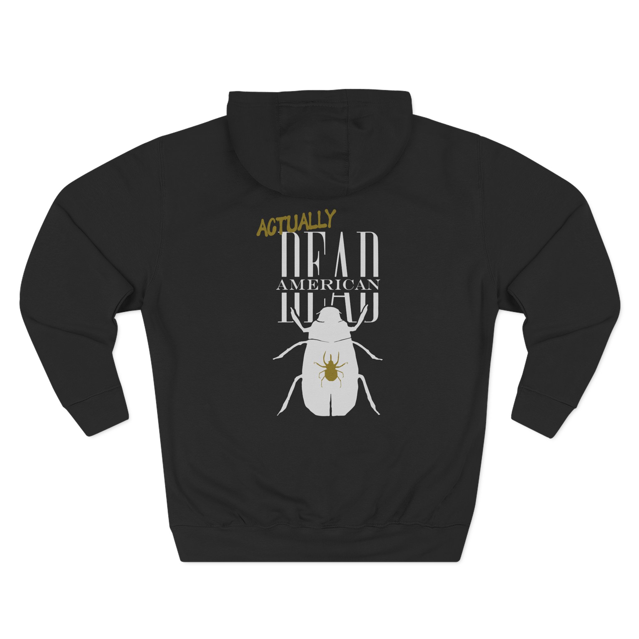 Saosin Dead American Not Saosin Three-Panel Fleece Hoodie