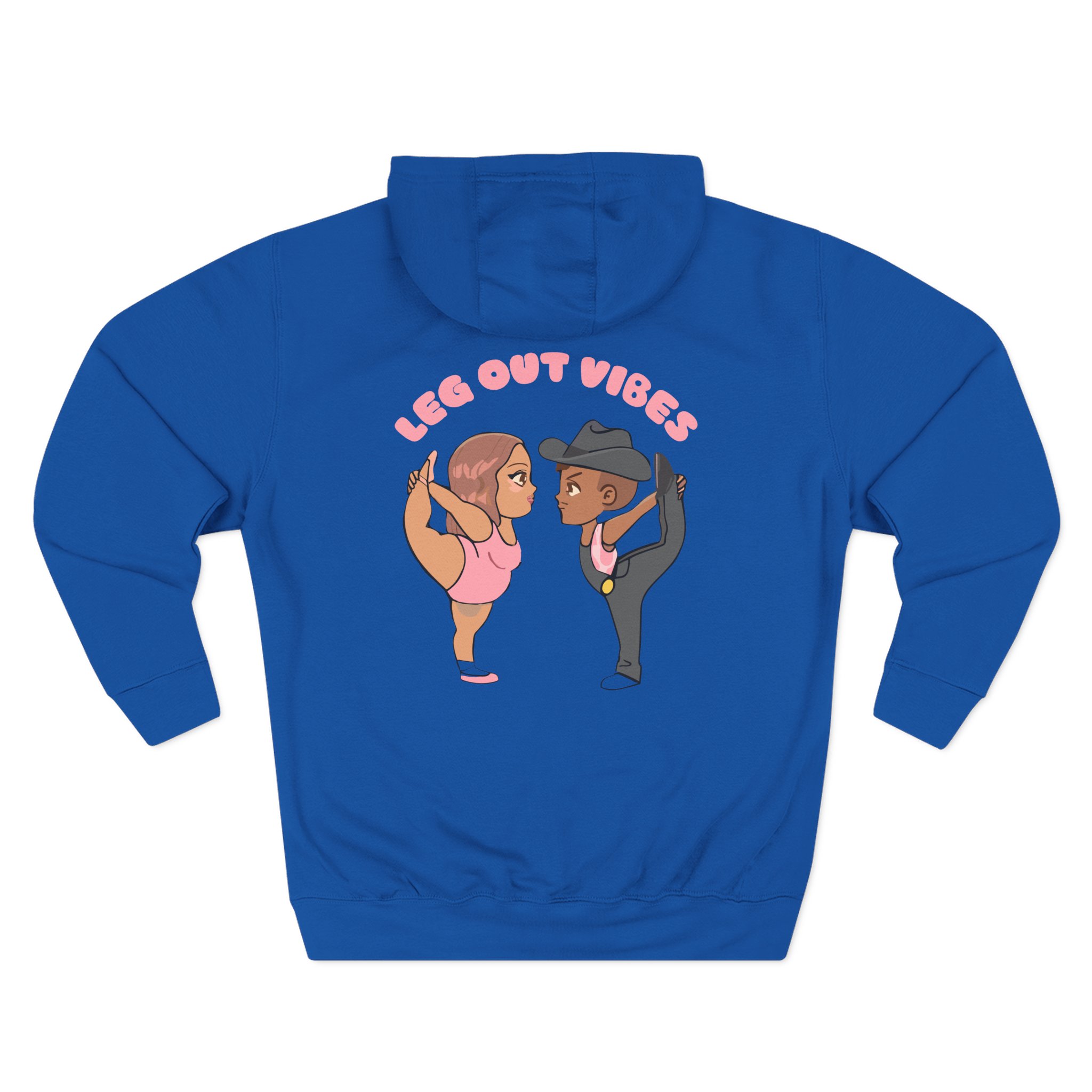 Shawty Bae Three-Panel Fleece Hoodie