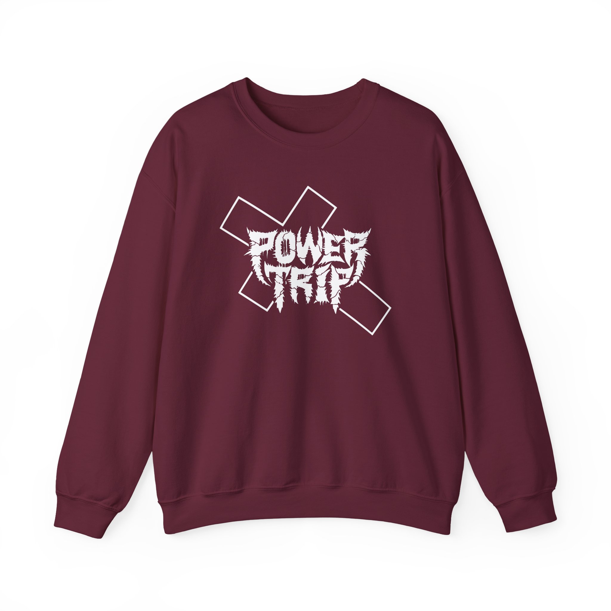 Power Trip Cross Unisex Heavy Blendâ„¢ Crewneck Sweatshirt