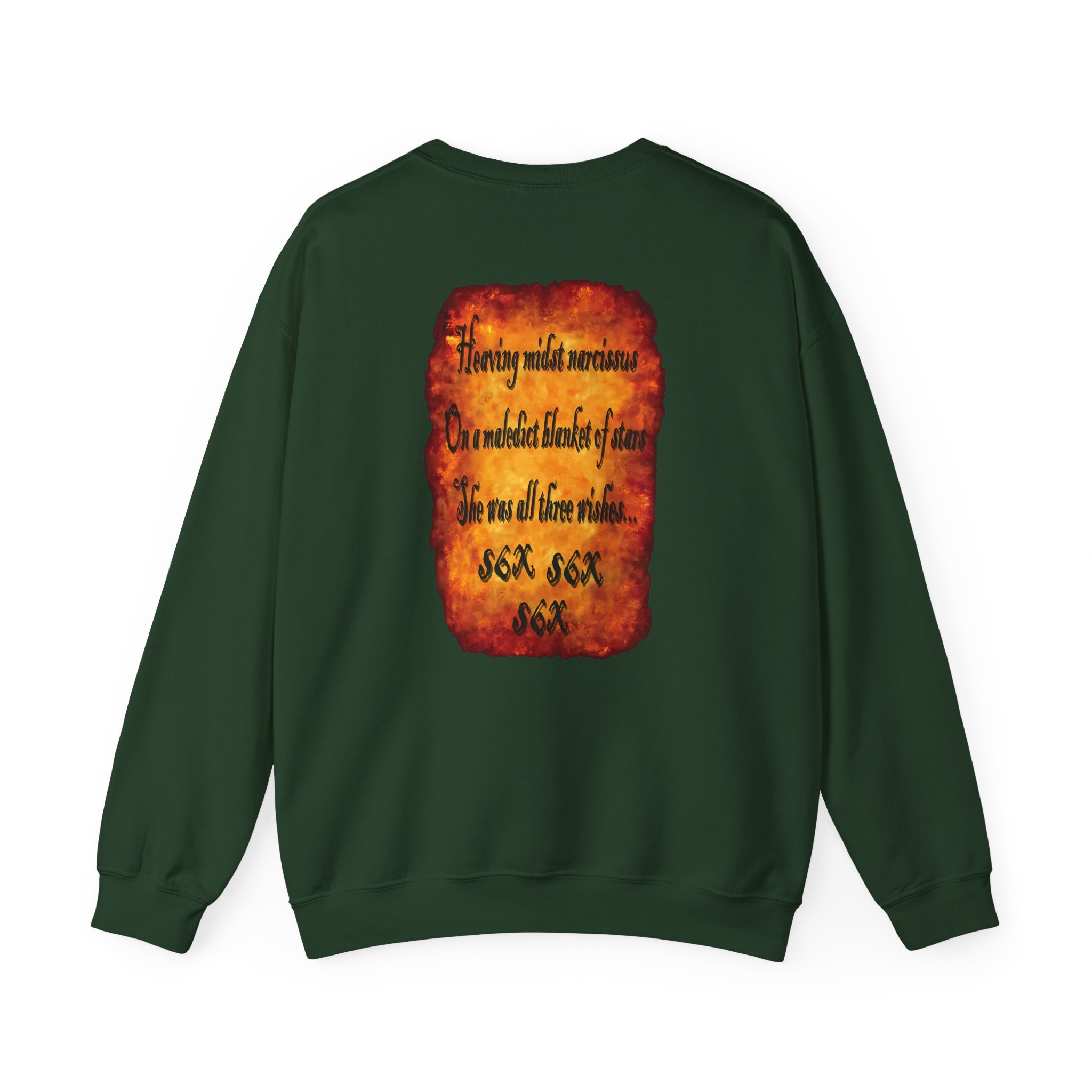 Cradle of Filth Nymphetamine Album Unisex Heavy Blendâ„¢ Crewneck Sweatshirt