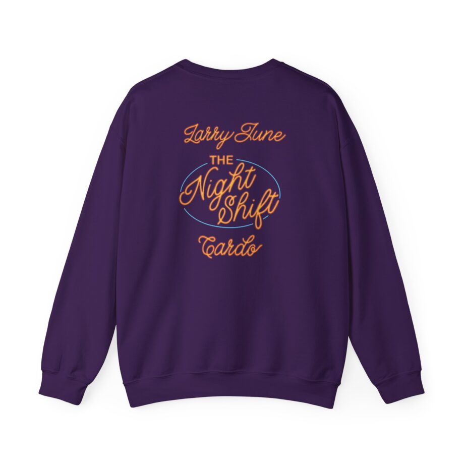 Larry June the Night Shift Neon Unisex Heavy Blend™ Crewneck Sweatshirt