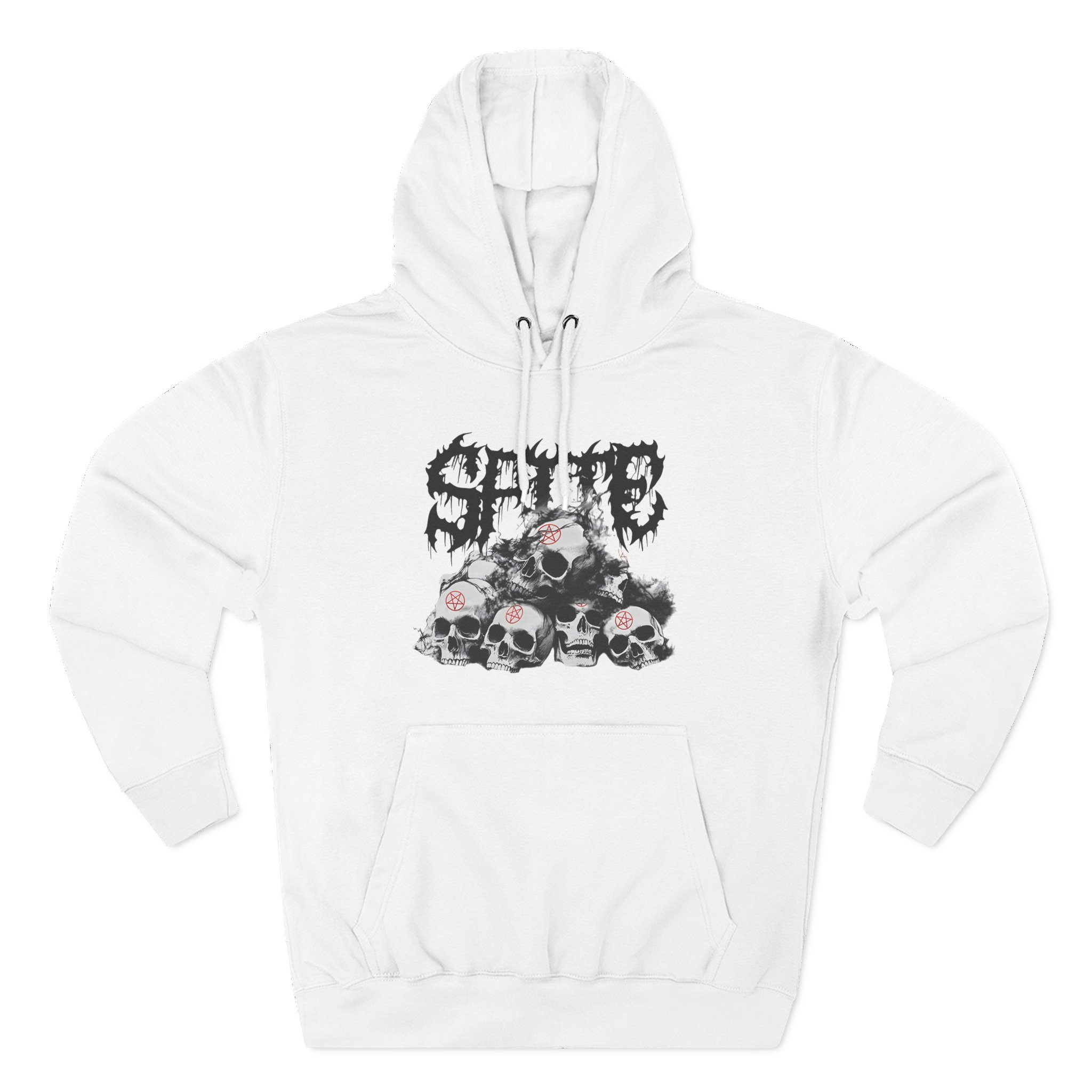 Spite Catacombs Three-Panel Fleece Hoodie
