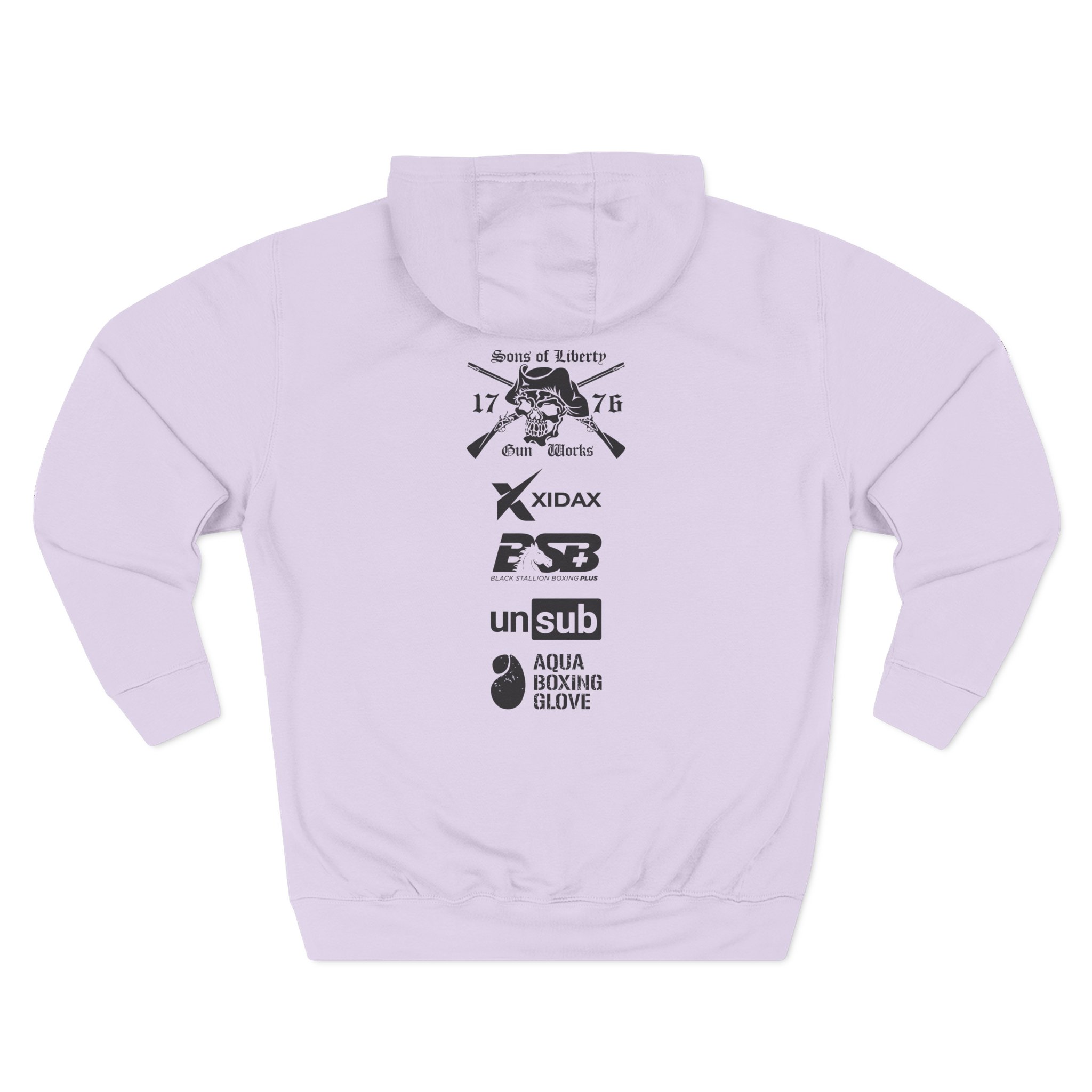 Brandon Herrera Ak Crew Three-Panel Fleece Hoodie