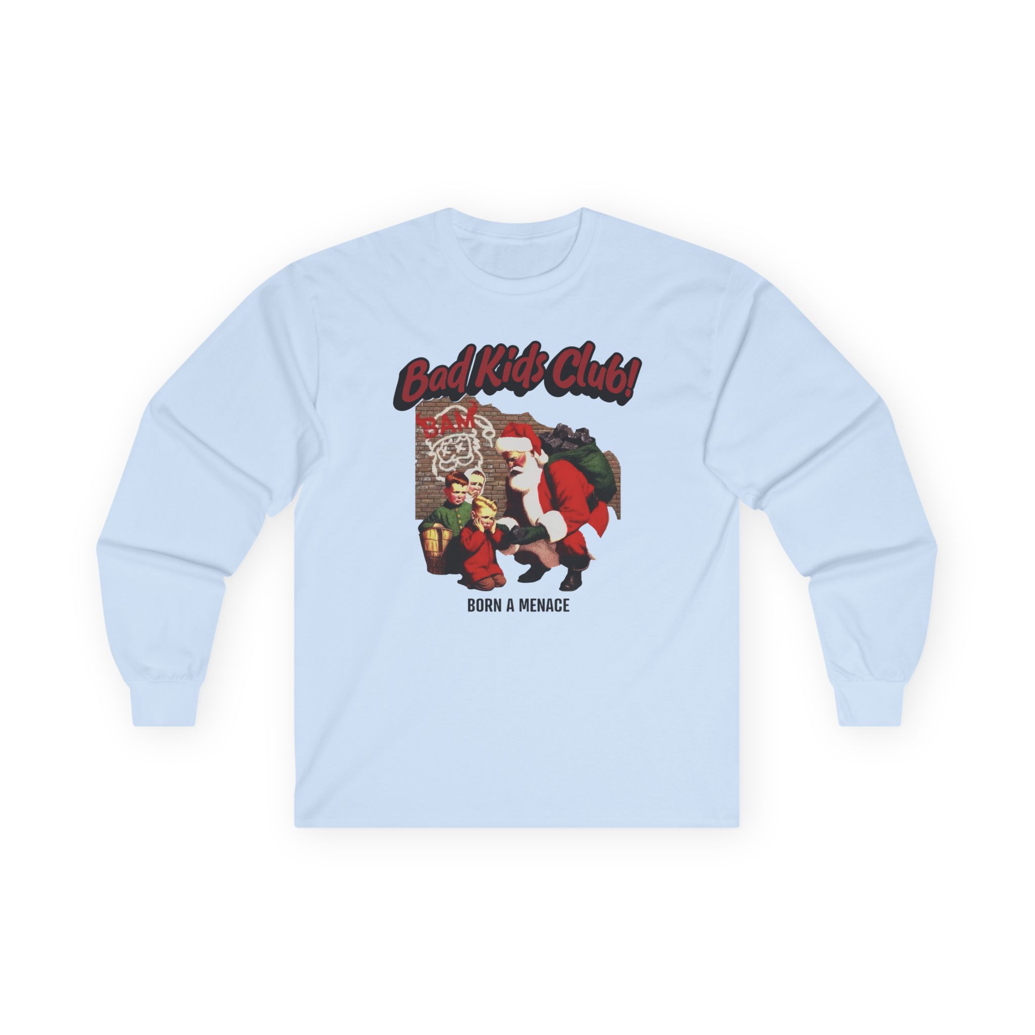 Kanel Joseph Bam Bad Kids Club Unisex Ultra Cotton Long Sleeve Tee