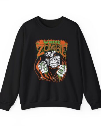 White Zombie Monster Lugosi Unisex Heavy Blend™ Crewneck Sweatshirt