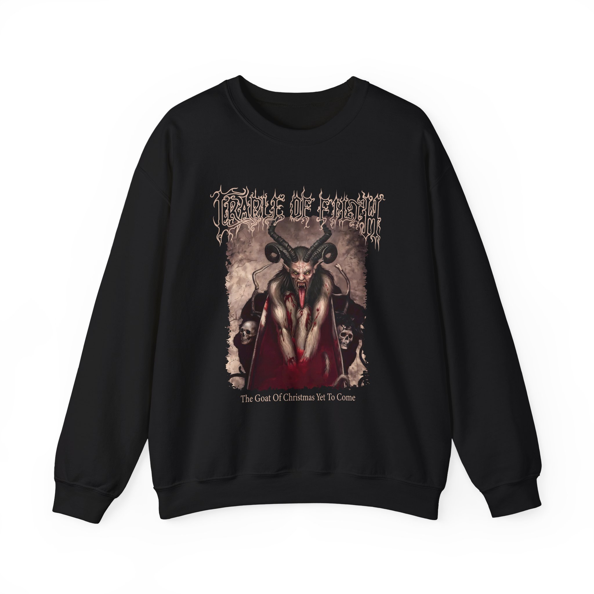 Cradle of Filth Krampus Unisex Heavy Blendâ„¢ Crewneck Sweatshirt