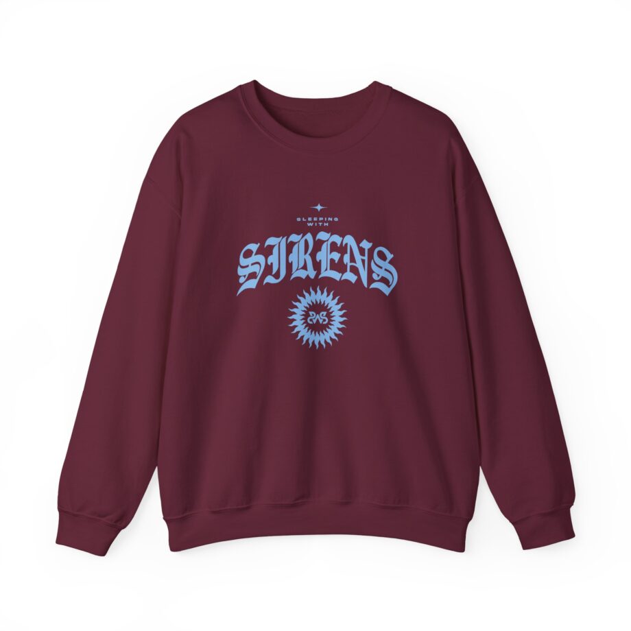 Sleeping With Sirens Barbed Wire Unisex Heavy Blend™ Crewneck Sweatshirt