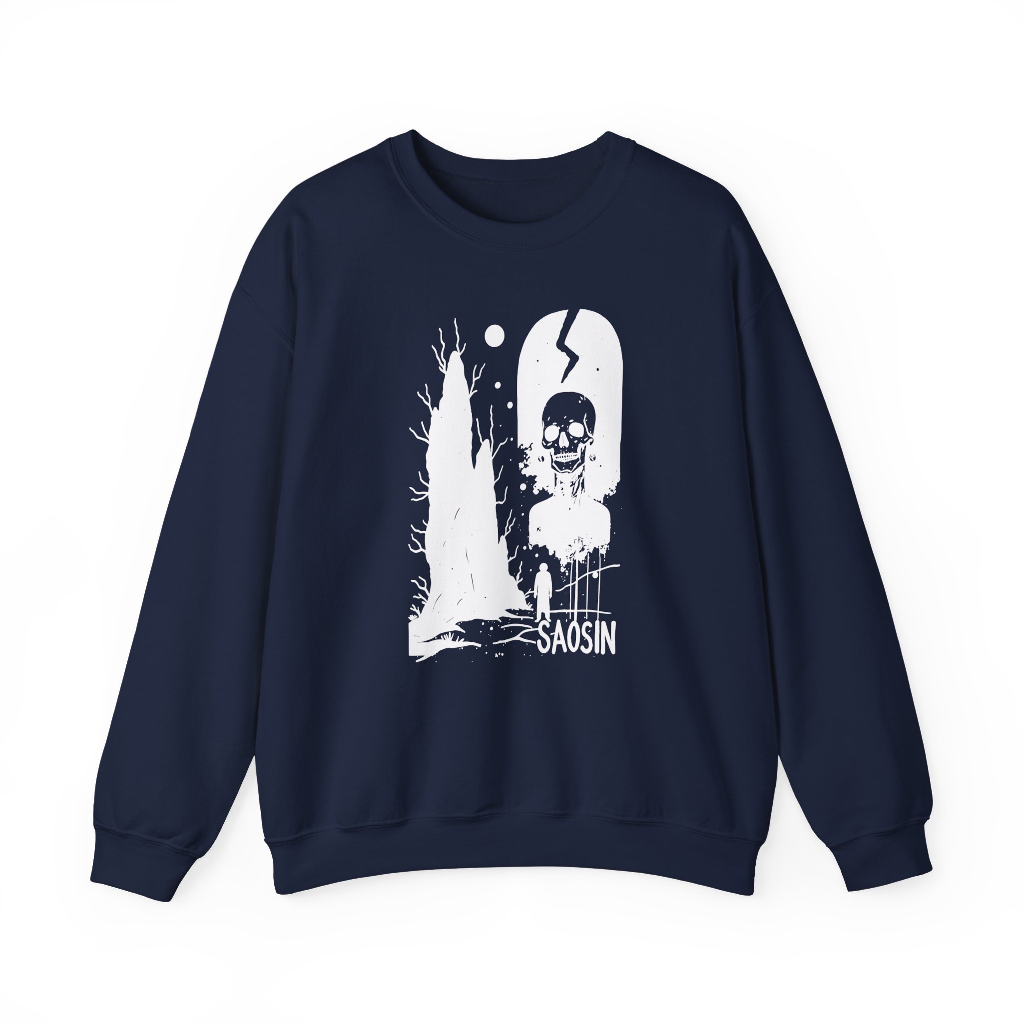 Saosin X Emo Nite Overwatch Unisex Heavy Blendâ„¢ Crewneck Sweatshirt