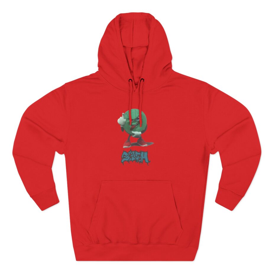 Salem die with me pill Three-Panel Fleece Hoodie