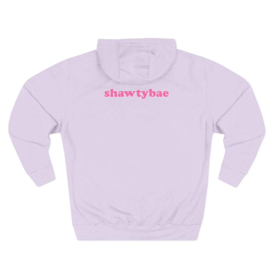 Shawty Bae What You Mean Three-Panel Fleece Hoodie