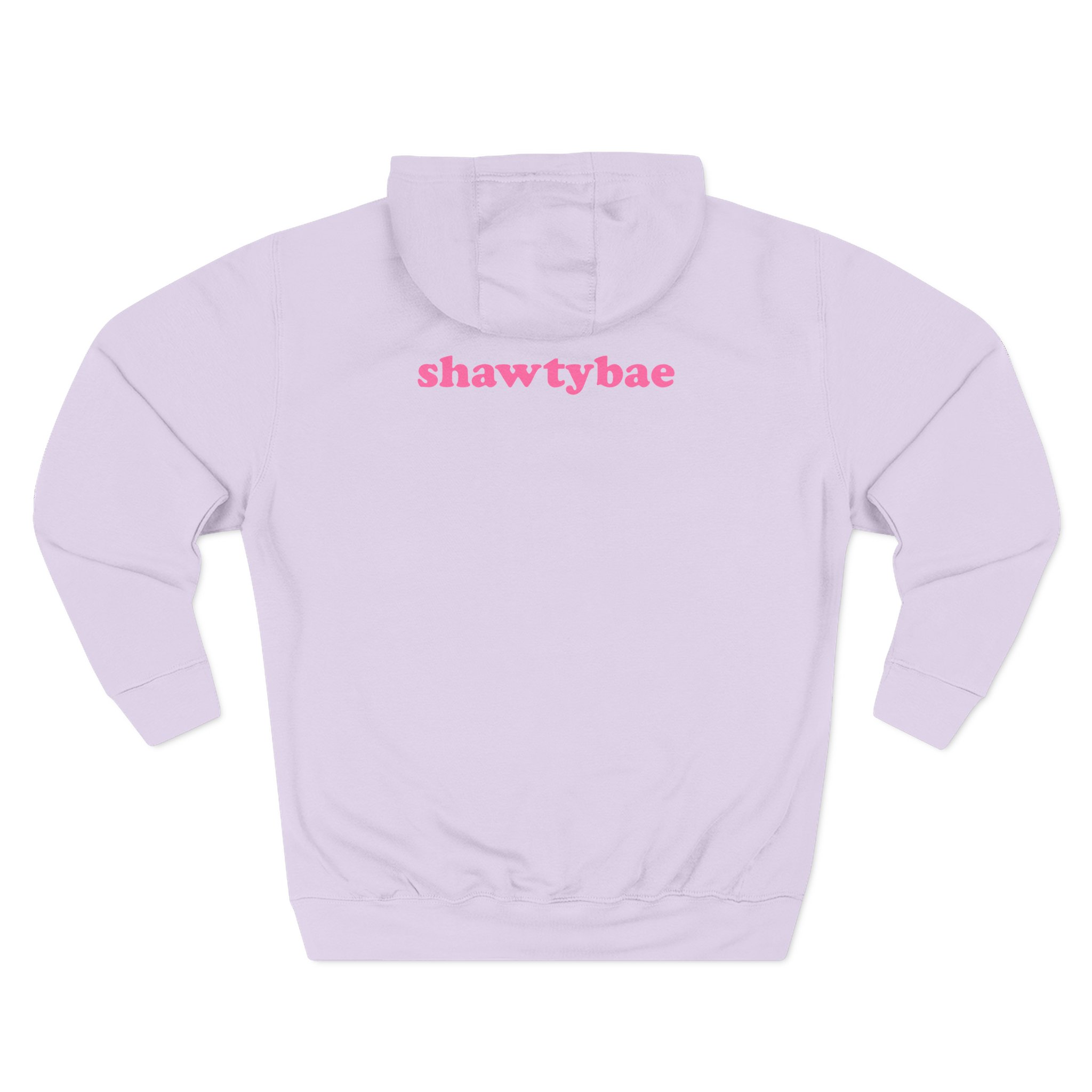 Shawty Bae What You Mean Three-Panel Fleece Hoodie