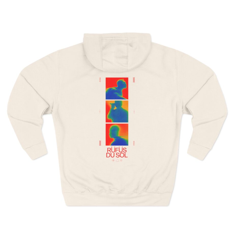Rufus Du Sol Three-Panel Fleece Hoodie