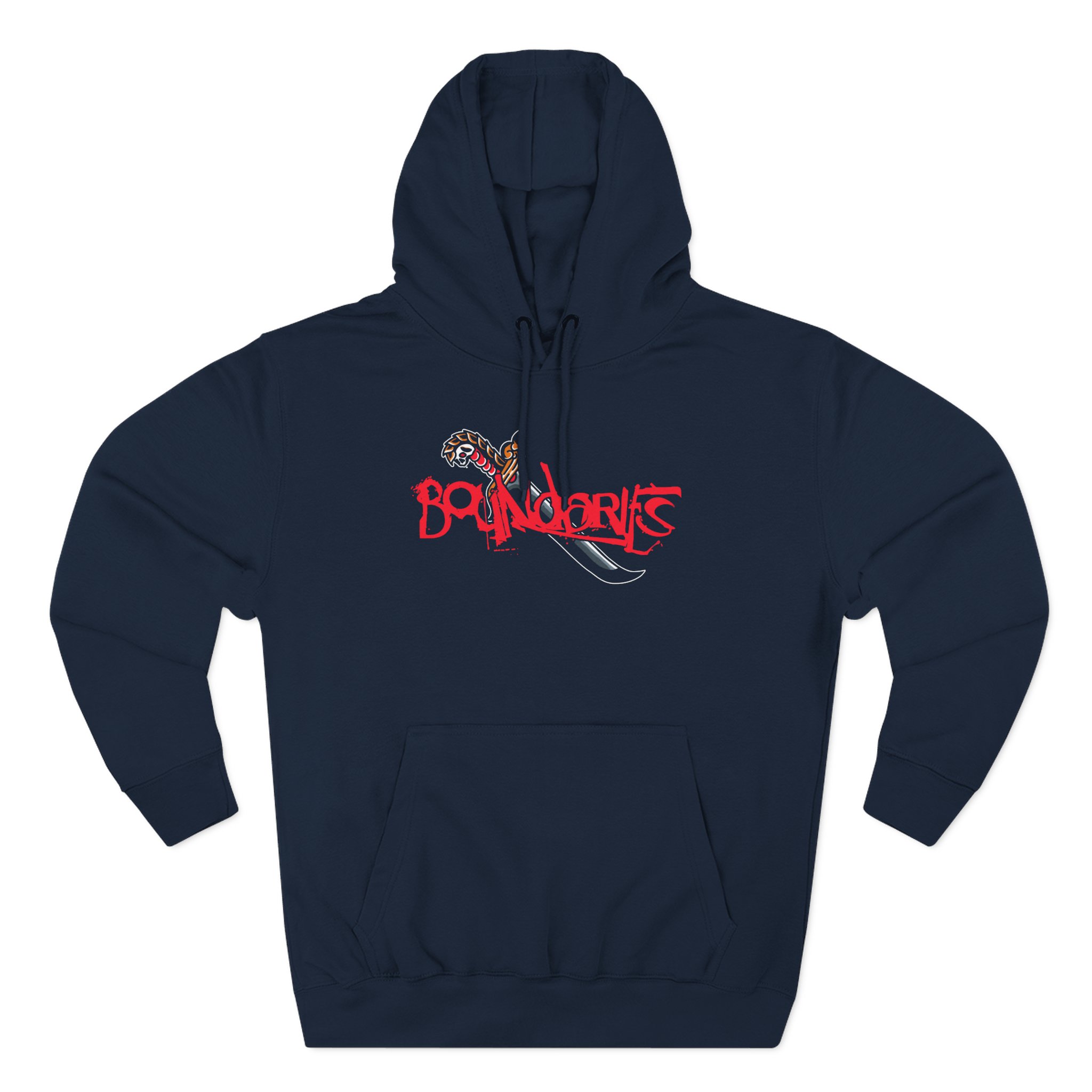 Boundaries Panther Three-Panel Fleece Hoodie
