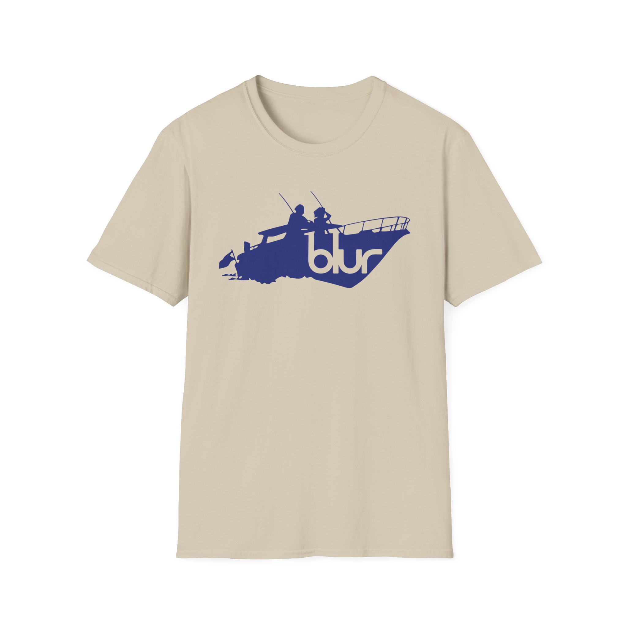 Blur Sunday Sunday Boat Unisex Softstyle T-Shirt