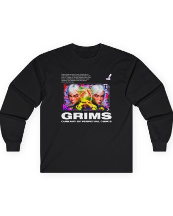 Grimes Our Lady of Perpetual Chaos Unisex Ultra Cotton Long Sleeve Tee