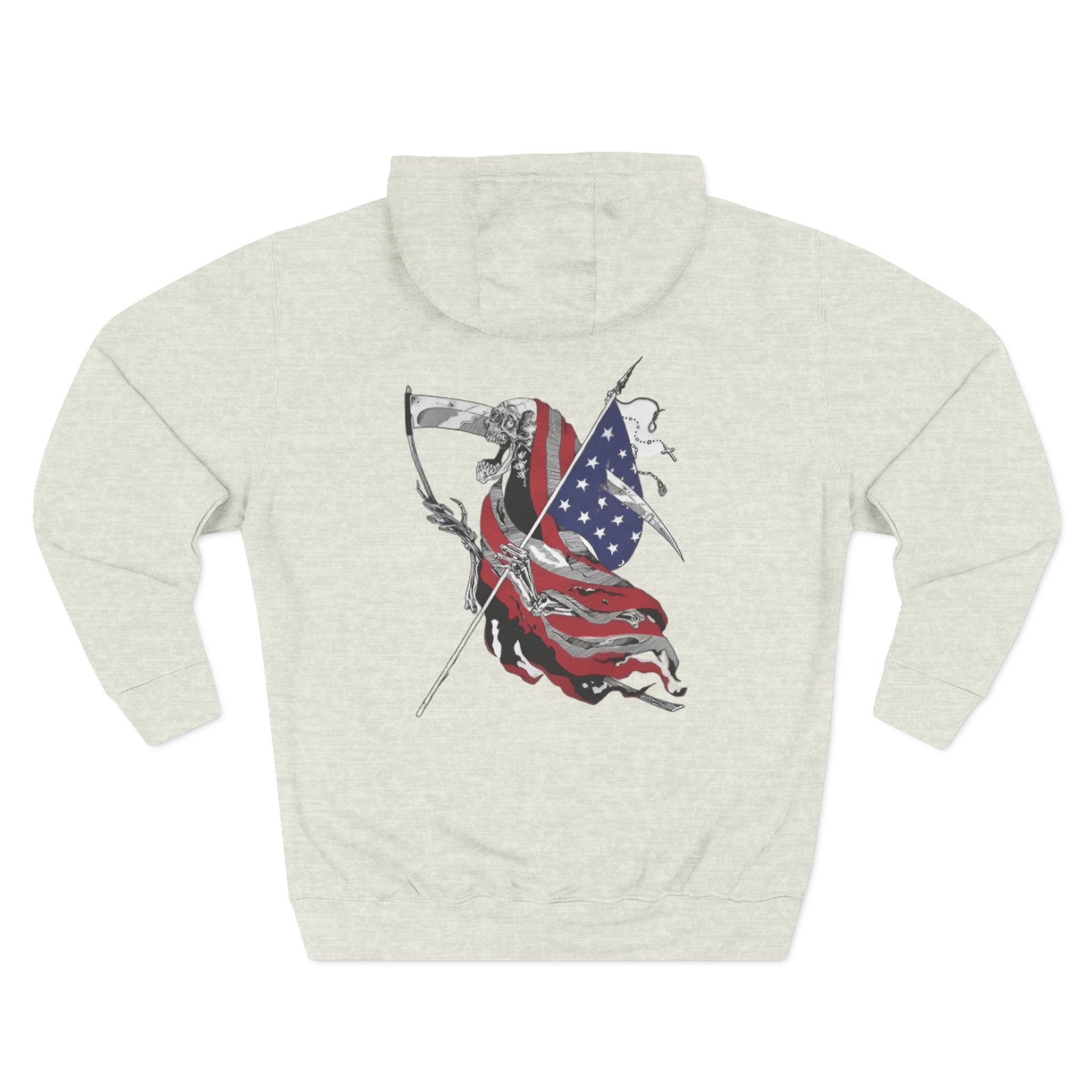 Power Trip American Reaper Three-Panel Fleece Hoodie