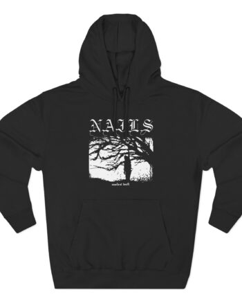 Nails Unsilent Death Three-Panel Fleece Hoodie