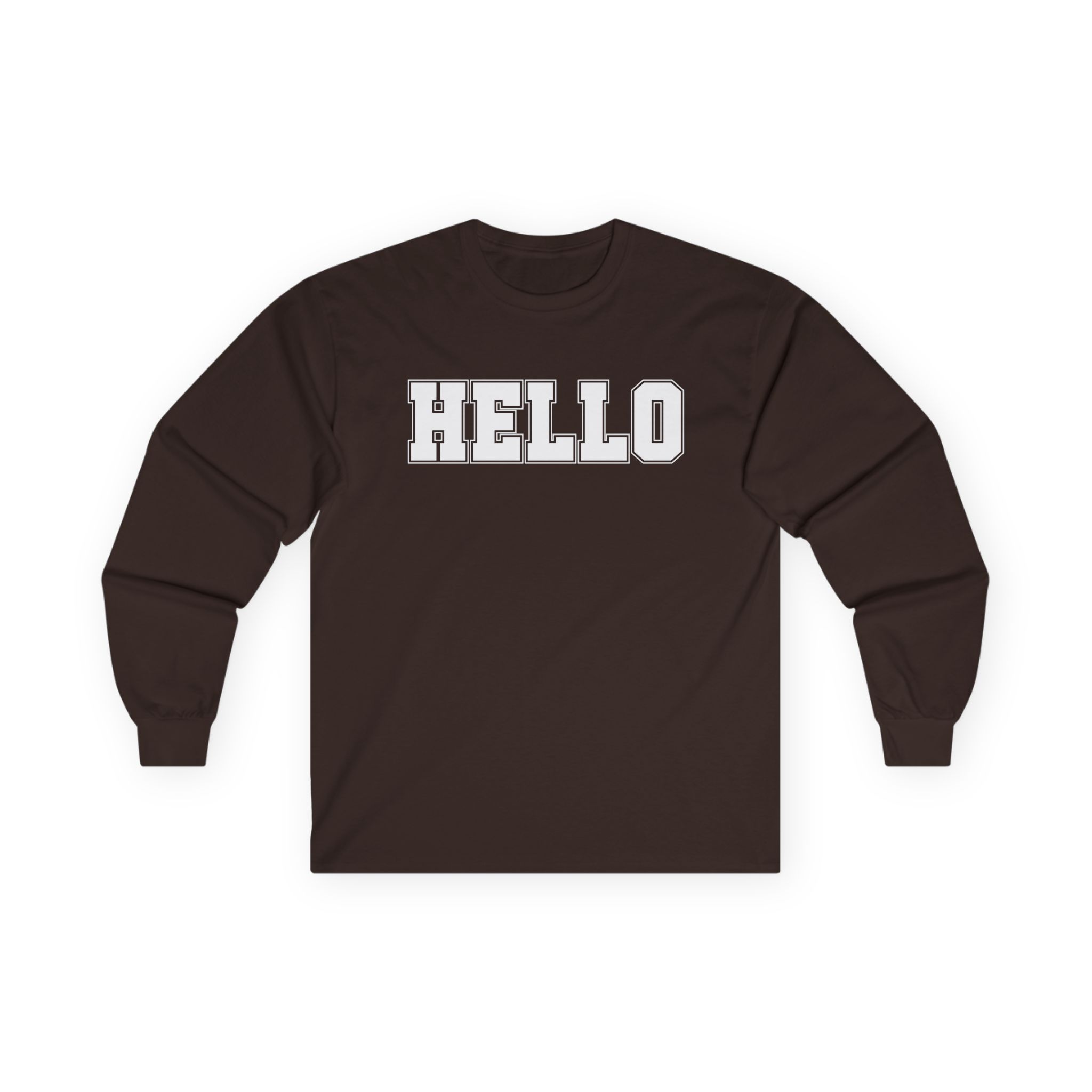 Shubble hello Unisex Ultra Cotton Long Sleeve Tee