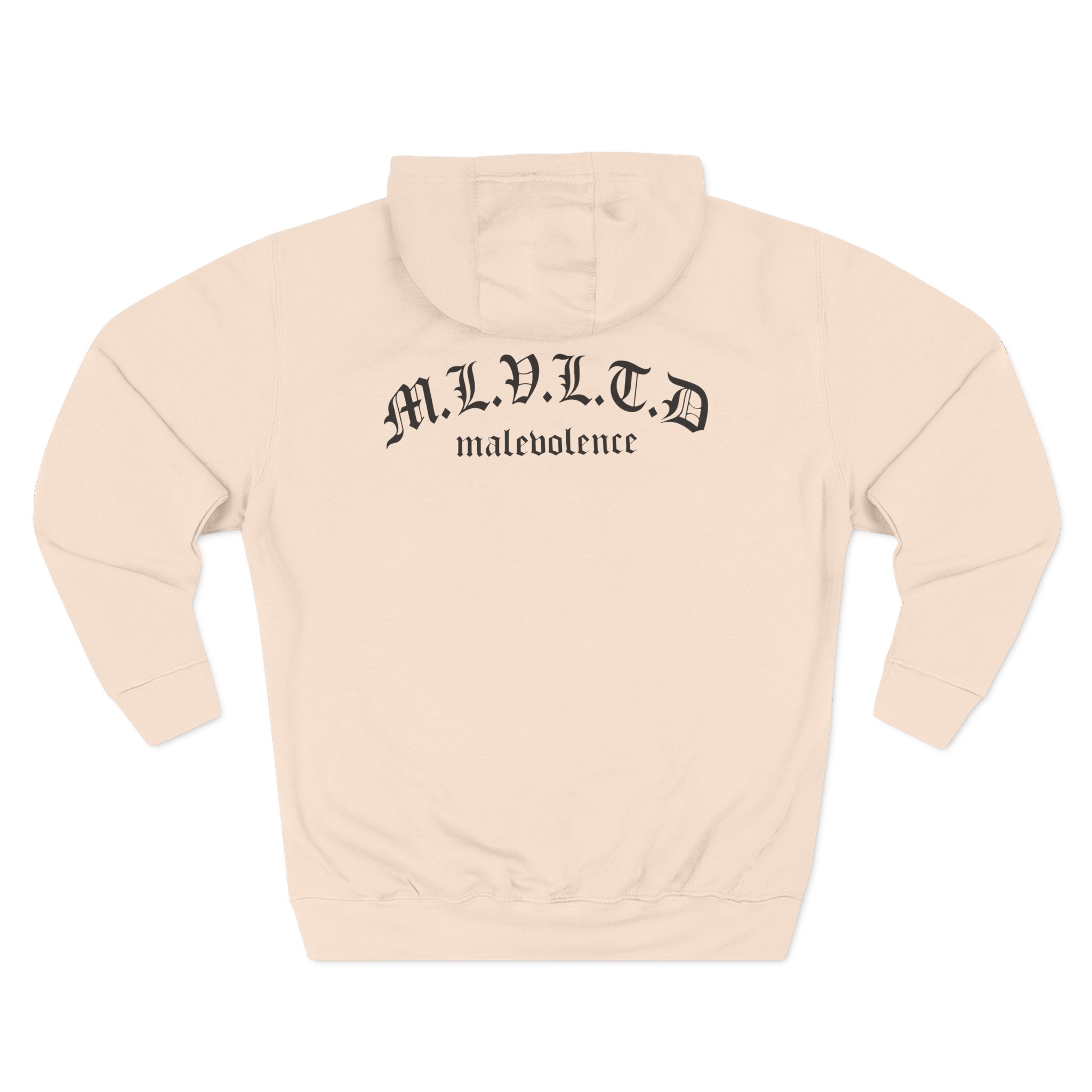 Malevolence Malev Graff Three-Panel Fleece Hoodie