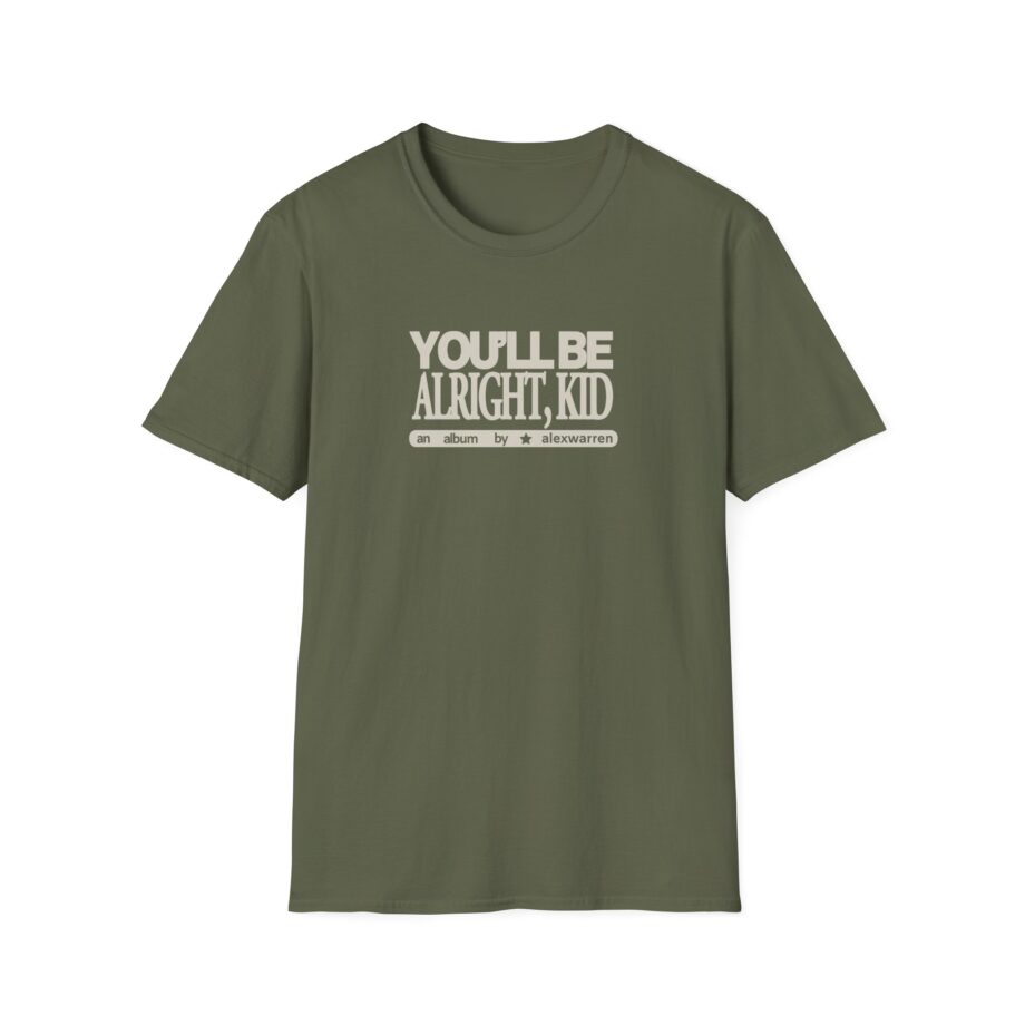 Alex Warren You’ll Be Alright Kid Unisex Softstyle T-Shirt