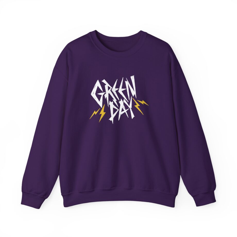 Green Day Bolt Logo Unisex Heavy Blend™ Crewneck Sweatshirt