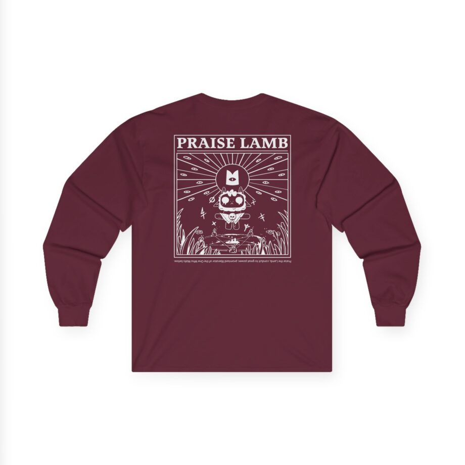 Cult of the Lamb Praise Lamb Unisex Ultra Cotton Long Sleeve Tee