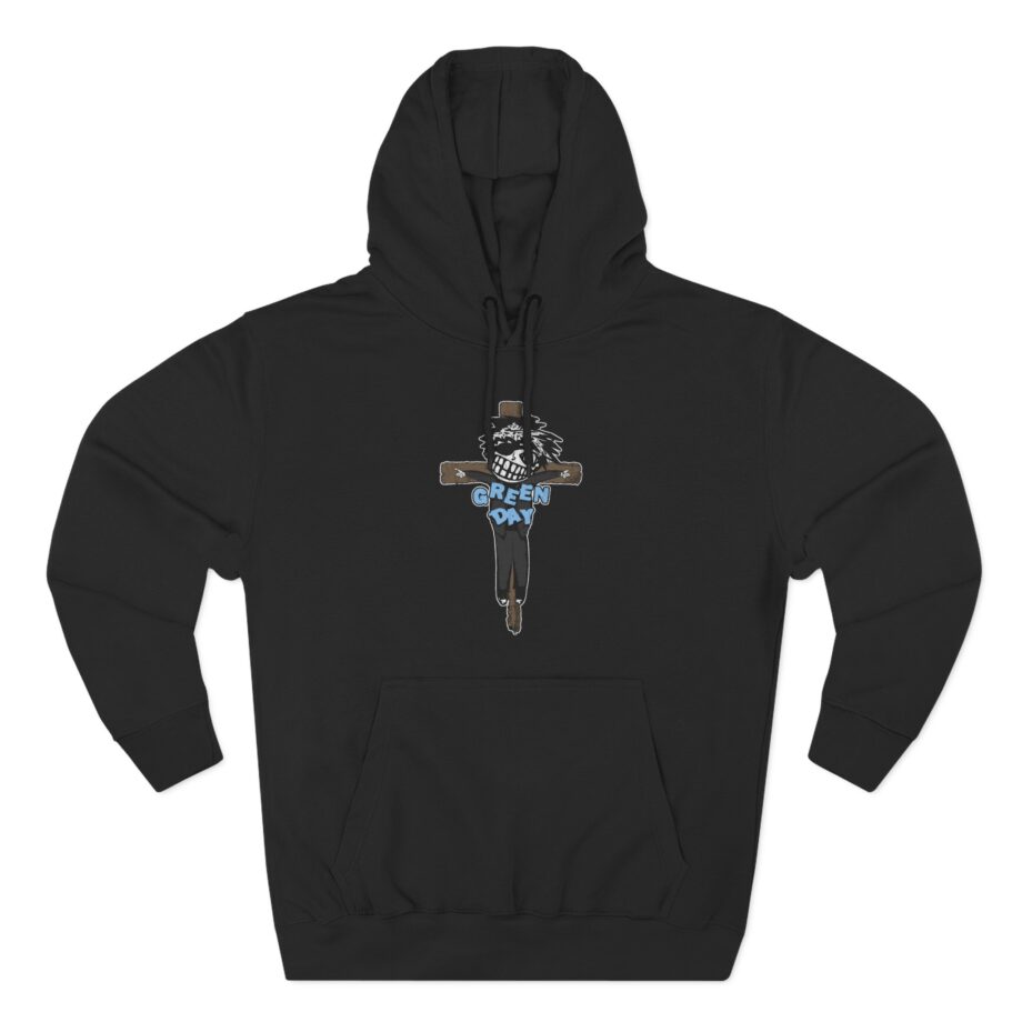 Green Day Savior Three-Panel Fleece Hoodie