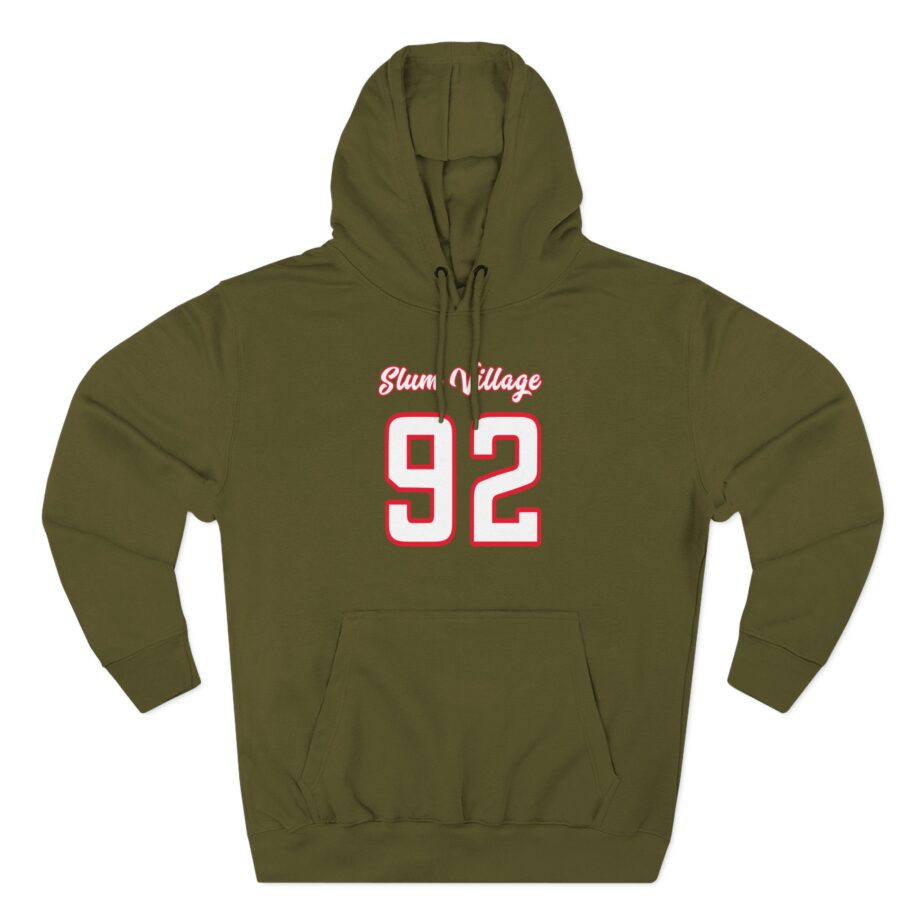 Slum Village Three-Panel Fleece Hoodie