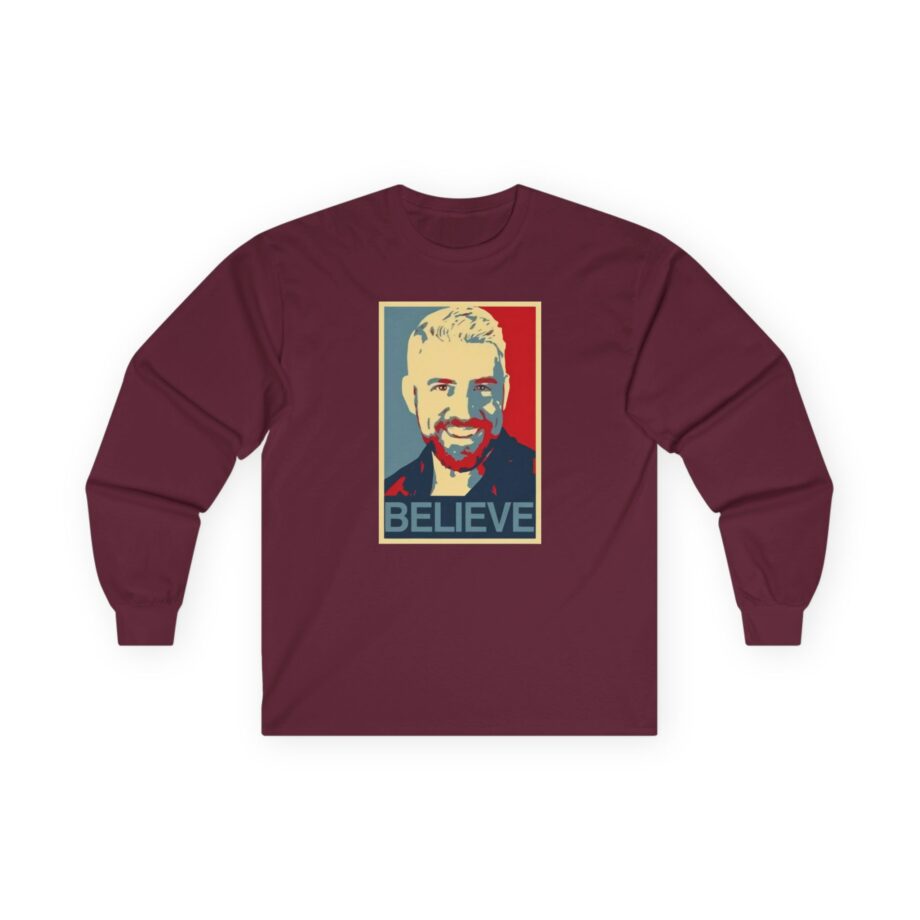 Joe Hendry Believe Unisex Ultra Cotton Long Sleeve Tee