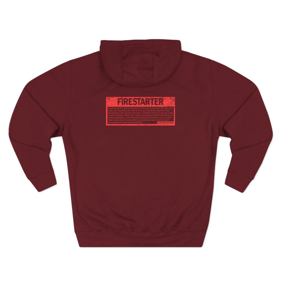 Kardinal Offishall Three-Panel Fleece Hoodie