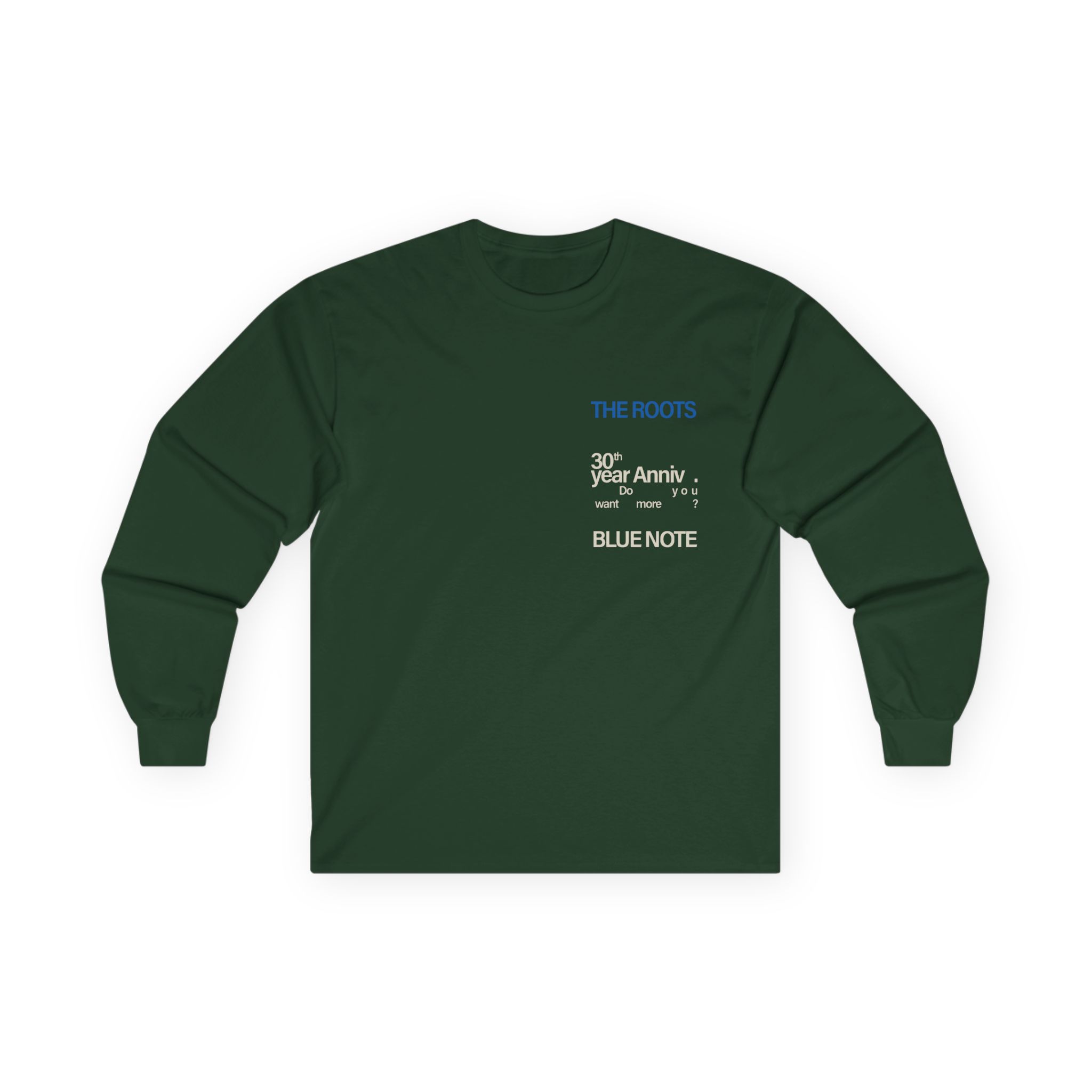 The Roots Blue Note 30th Anniversary Unisex Ultra Cotton Long Sleeve Tee