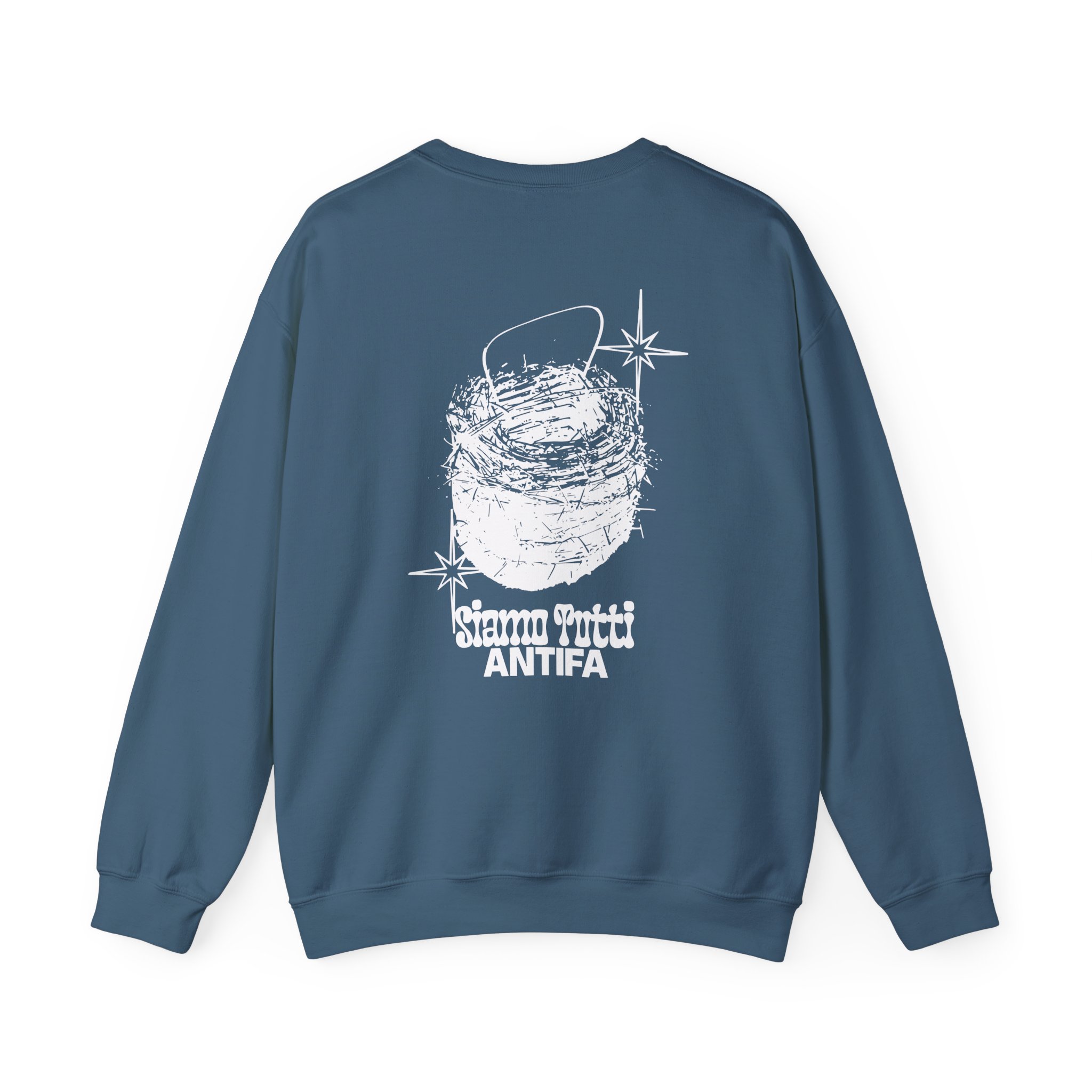 Disarstar Siamo Tutti Antifa Unisex Heavy Blendâ„¢ Crewneck Sweatshirt