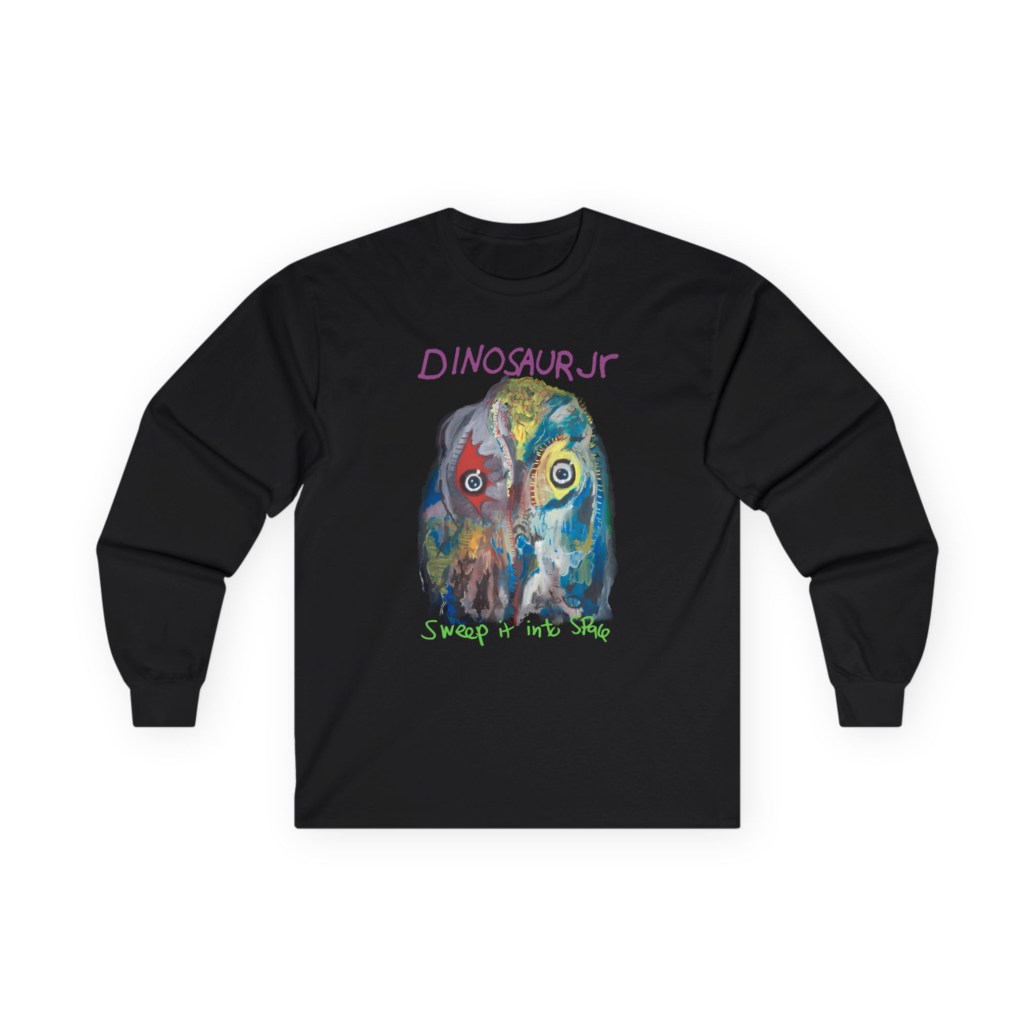 Dinosaur Jr Sweep It Into Space Unisex Ultra Cotton Long Sleeve Tee