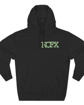 Nofx Rat Fink Three-Panel Fleece Hoodie