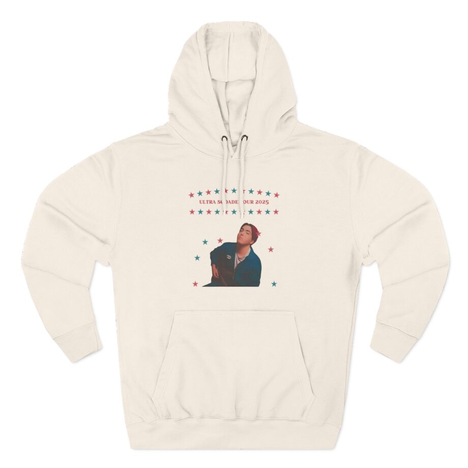 Kevin Kaarl Ultra Sodade Three-Panel Fleece Hoodie