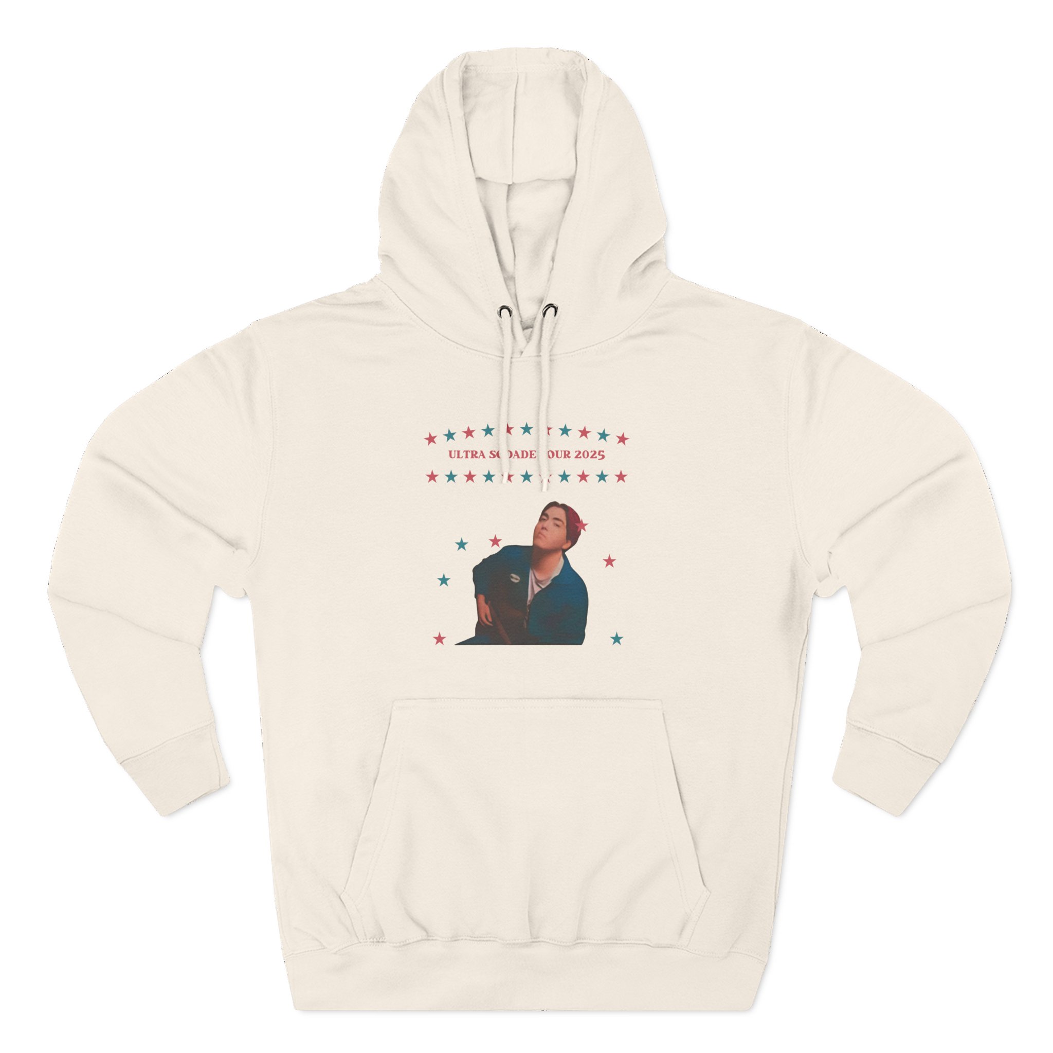 Kevin Kaarl Ultra Sodade Three-Panel Fleece Hoodie