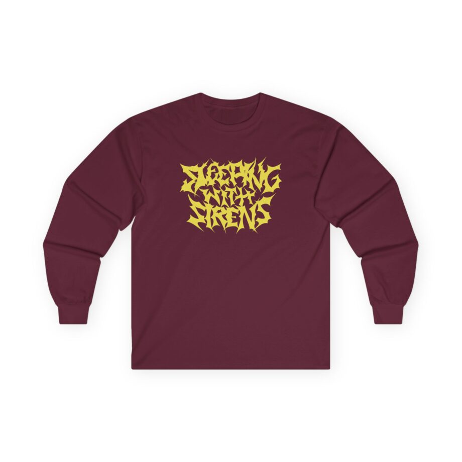 Sleeping With Sirens Metal Logo Unisex Ultra Cotton Long Sleeve Tee