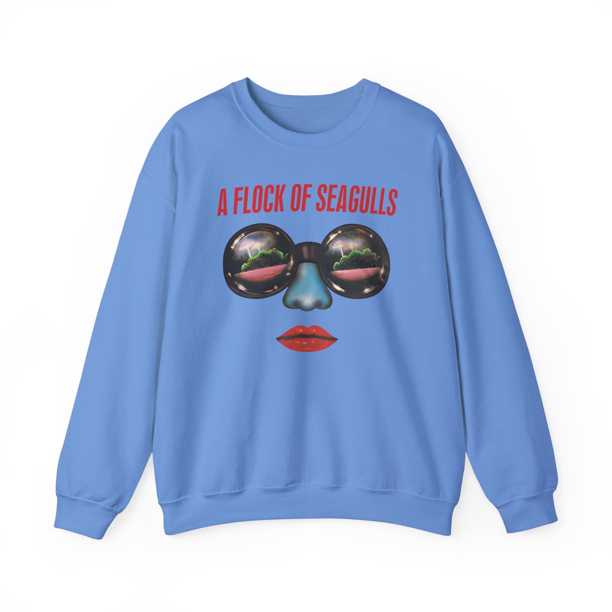 A Flock of Seagulls Us 1982 Tour Unisex Heavy Blendâ„¢ Crewneck Sweatshirt